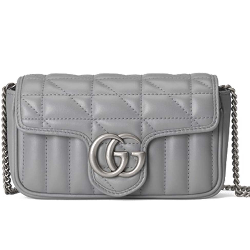 g*u*i gg marmont S*per mini bag 476433  (16.5*9.5*4.5cm)